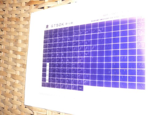 Suzuki gt50k microfiche - /b,