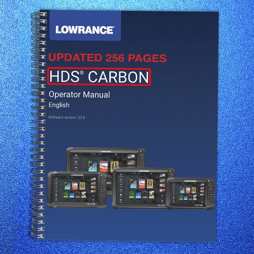 Lowrance hds carbon user - lowrance,