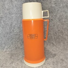 Vintage Thermos Flask Orange