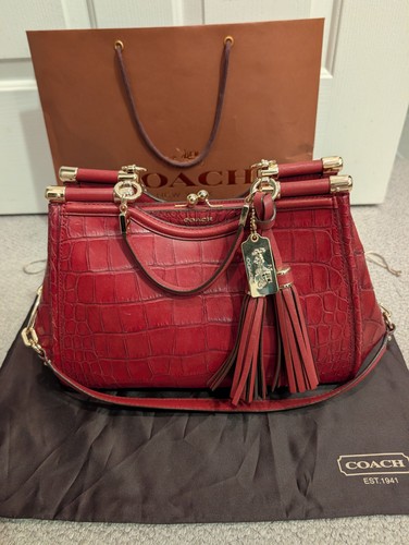 Coach madison carrie - carrie, burgundy