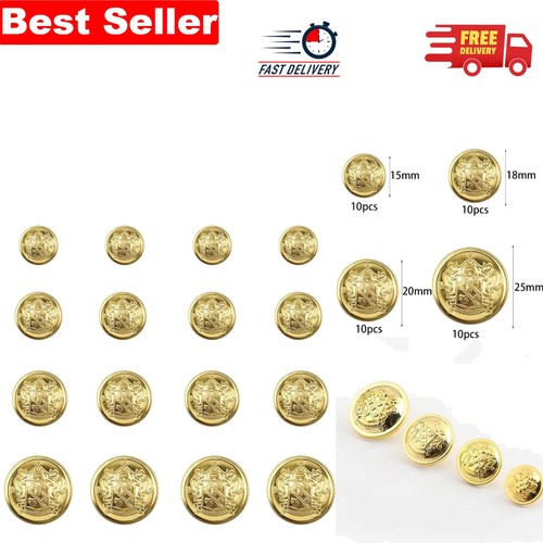 Brass gold blazer buttons - blazer,