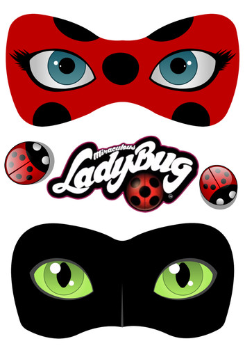 Ladybug mask edible - mask🍰,
