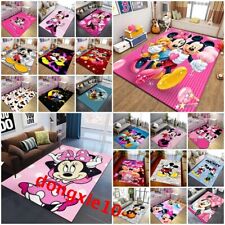 Mickey Minnie Mouse Anti-Slip Rugs Bedroom Living Room Carpets Doormat Floor Mat