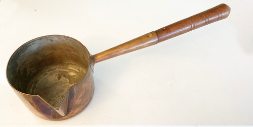 Antique copper pour spout - antique,