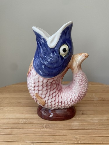 Vintage fish pitcher gurgle - fish,