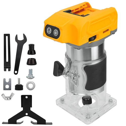 Brushless cordless wood router - brushless,