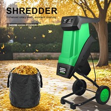 High-Power Electric Branch Shredder Leaf Shredder Tree Branch Crusher Tool