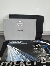 NISSAN MICRA K14 OWNERS PACK /