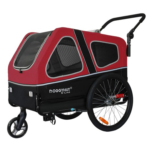 Doggyhut pet bike trailer - pet,