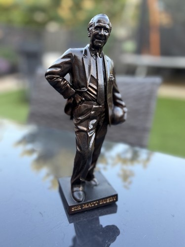 Sir matt busby statue - statue, |
