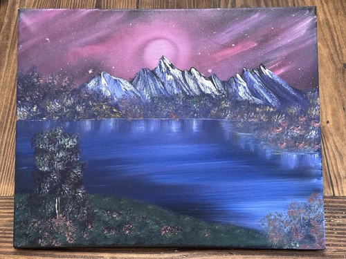 Bob ross style - bob, oil