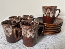 Set Of Six Kernewek Pottery