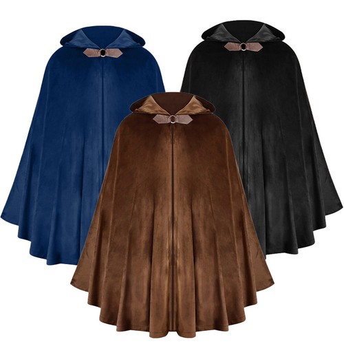 Renaissance cloak with hood - renaissance,