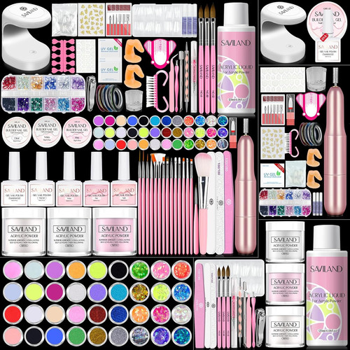 Acrylic nail kit full - nail, for