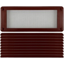 10 x Roshield Rodent Mouse & Insect Mesh Air Brick Vent Cover (Brown, 254 x 102)