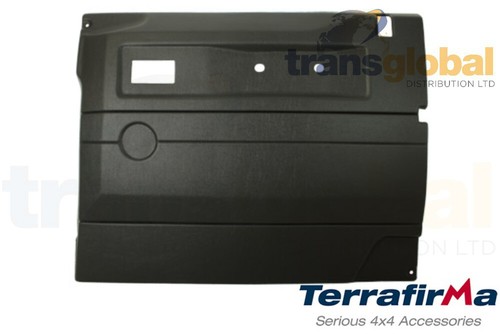 Front right side rhs - o/s, black