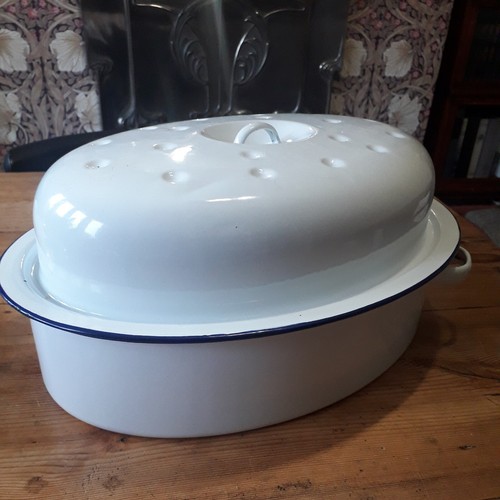 Fish kettle enamelled - kettle,