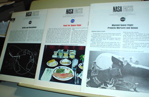 Nasa fact sheets - sheets, 1967