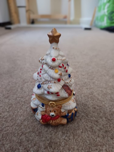 White china christmas tree - china,