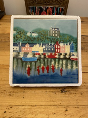 Skye tiles hand painted - hand,