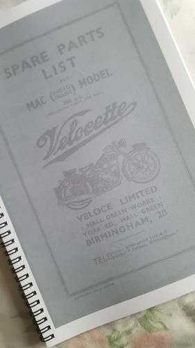 Velocette mac rigid 350 - rigid, cc