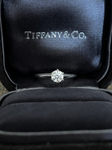 Tiffany platinum 0 41ct - platinum, 0.41ct