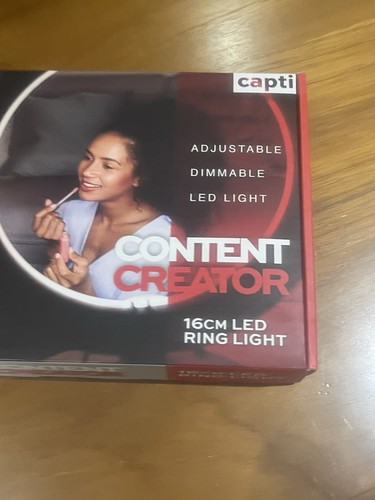Desk top ring light adjustable - light,