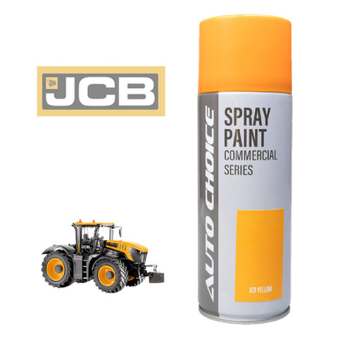 Jcb yellow gloss tractor spray - jcb,