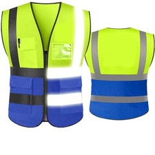 HI VIS VIZ VEST HIGH