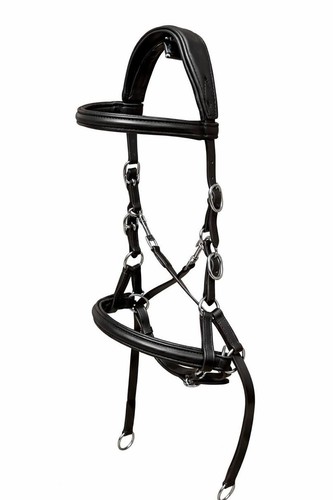 Horse padded comfort bitless - horse,