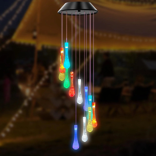 Solar wind chimes - solar,