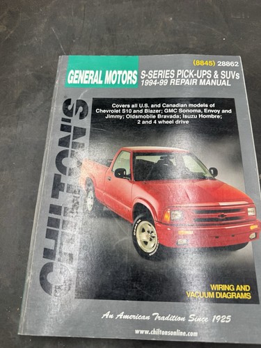 Chilton chevy s10 gmc - chilton's,