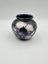 Moorcroft Anenome Tribute vase by Emma Bossons