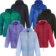Unisex Plain Rain Coat Kagoul