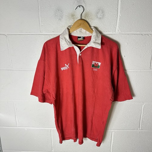 Vintage wales rugby shirt - vintage, mens