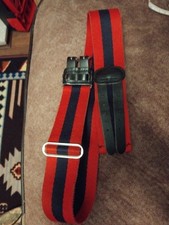 British Army Stable Belt, Staff And Personnel Support, Used Condition, Size M