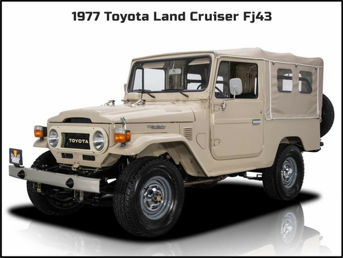 1977 toyota land cruiser - cruiser, fj43