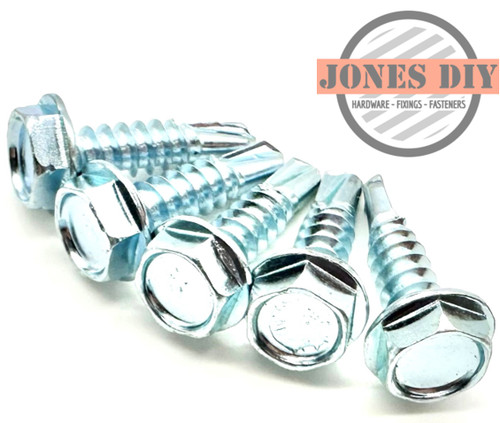 Self drilling tek screws hex - self,
