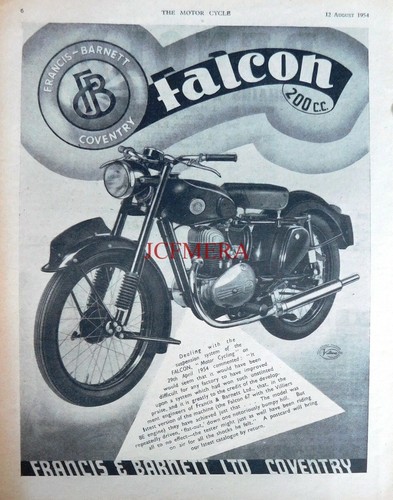 Francis barnett falcon 200cc - francis-barnett, 'falcon'