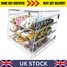 Acrylic Bakery Shop Cake Display Case Cabinet with 3 Removable Trays (G2321)