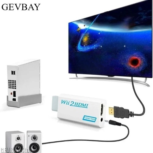 Wii hdmi adapter converter - to,