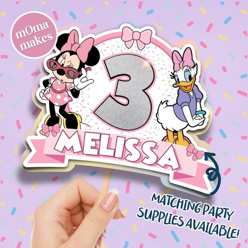 Minnie mouse cake topper - mouse,