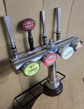 4 Way Beer Pump/ Beer Font / Pub / Bar/ Mancave/Peroni/Carling/Coors/Banks