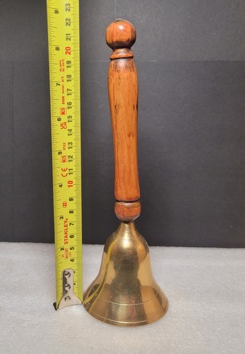 Vintage brass handheld - handheld, school