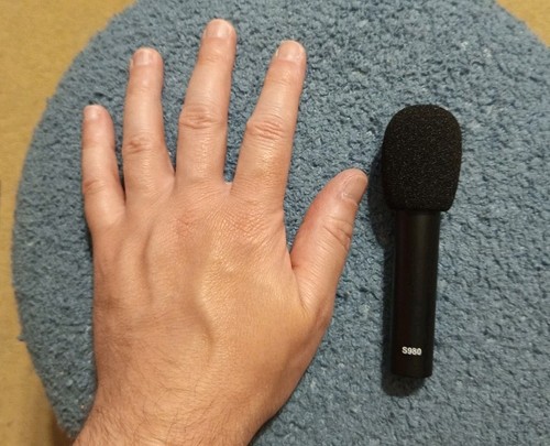 Small condenser microphone - microphone, by