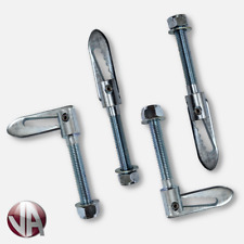 4 Anti-loose Fastener Drop lock  ZP M12 75mm Horseboxes Trailer Trucks Tailgate