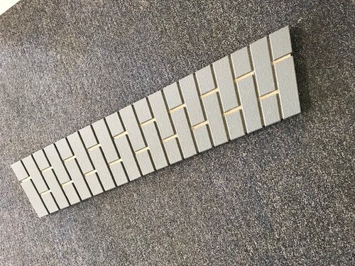 Splayed brick effect - , window
