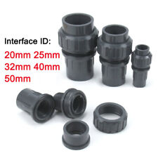 PVC Aquarium Upper And Lower Water Pipe Fittings 20/25/32/40/50mm Union Fitting
