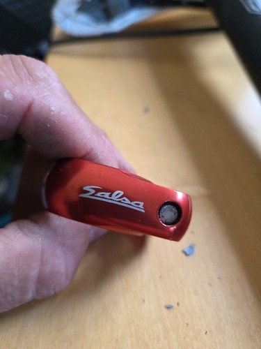Salsa seat clamp 0mm red - clamp,