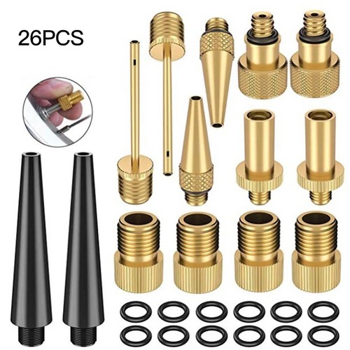26x brass valve adapter - brass,